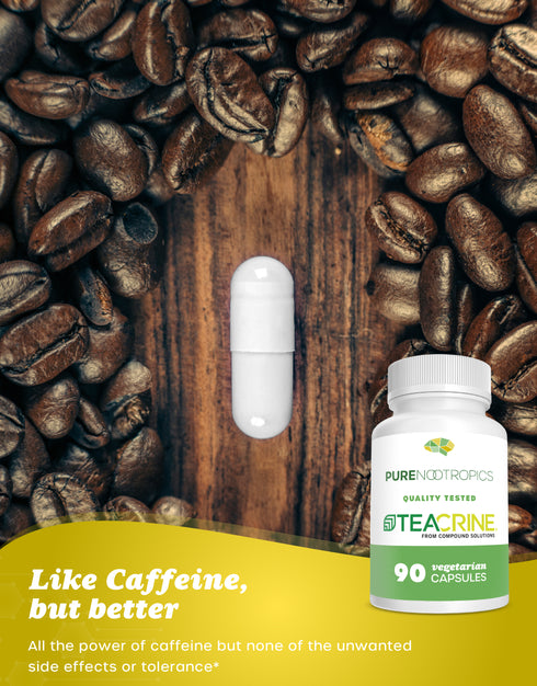 Theacrine (TeaCrine®) Capsules or Powder